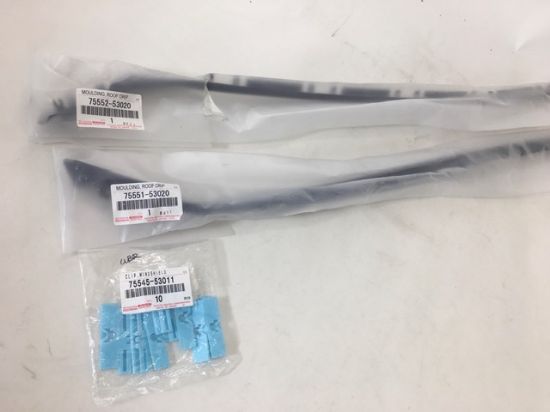 Picture of Windshield Molding Set With Clips L&R