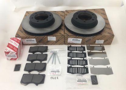 Picture of FRONT BRAKE ROTORS TCMC PADS & SHIM KIT