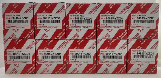 Picture of Engine Oil Filter Set (10 pcs) 90915YZZD1